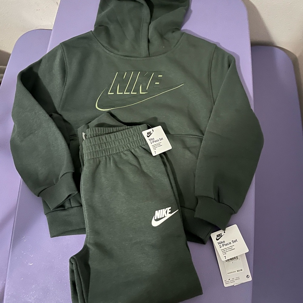 Nike Kids Dark Green Joggers
